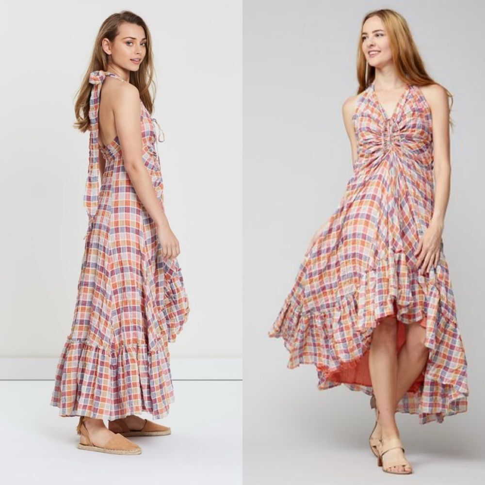 Free People Rainbow Dreams Maxi Dress